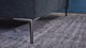 Boxspring Emerald vlak met gestoffeerd matras, navy