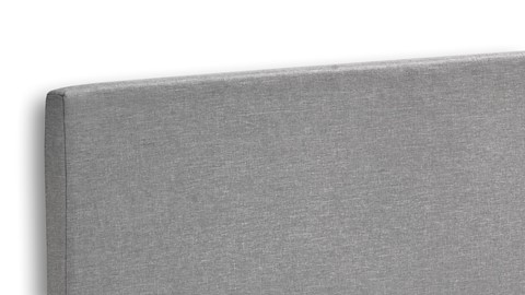Box Oxford met gestoffeerd matras, lichtgrijs