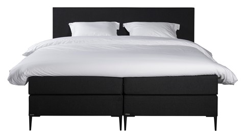 Boxspring BALR Premium vlak met gestoffeerd matras, inari