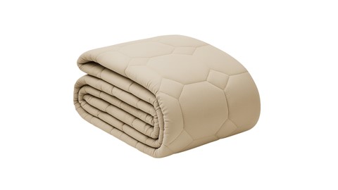 Happybed Taupe alle seizoenen dekbed synthetisch