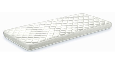 Huisbed Dallas met matras en textielset, naturel