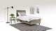 Box Ambra vlak met gestoffeerd matras, taupe