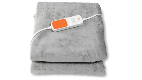 Elektrische deken Cresta KTS160 1-persoons, grijs