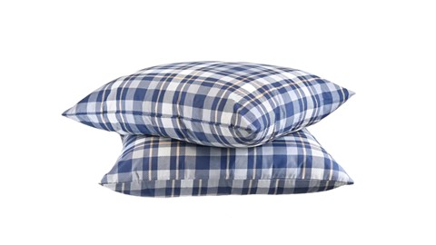 HappyBed Tartan - kussensloop (set van 2 stuks), blauw
