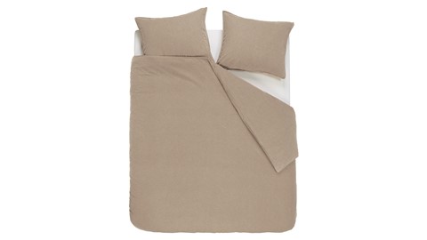 Dekbedovertrek Flanel, geel