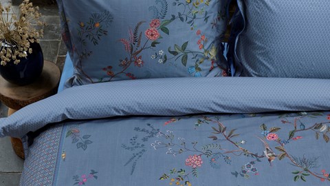 Dekbedovertrek Bustani, blue