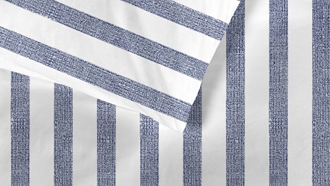 Dekbedovertrek Ally, indigo blue