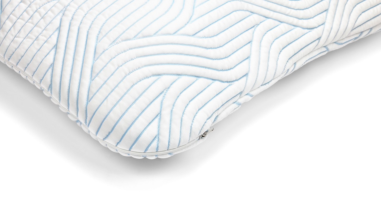 Tempur-Pedic Memory Foam Symphony Cushion Luxury Soft Feel, Standard, White