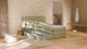 Opbergboxspring Jade - Bold touch, green