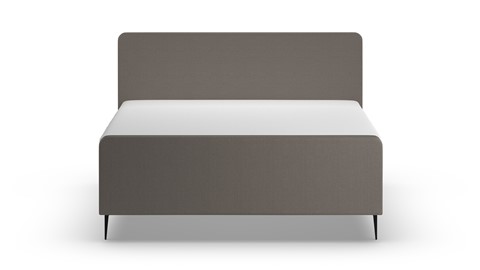 Elektrische boxspring Glade - Soft suede, liver