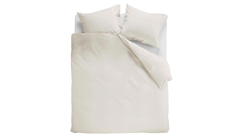 Dekbedovertrek Cotton Uni, off-white