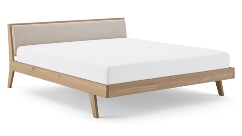 Bed Skogar exclusief bodem en matras, beige