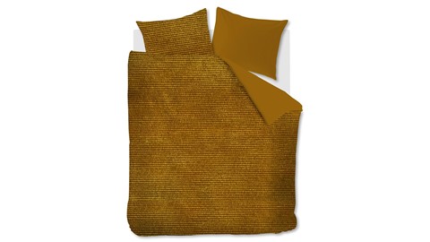 Dekbedovertrek Cosy Corduroy, ochre