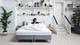 TEMPUR® boxspring ONE™ Plain vlak, stone grey