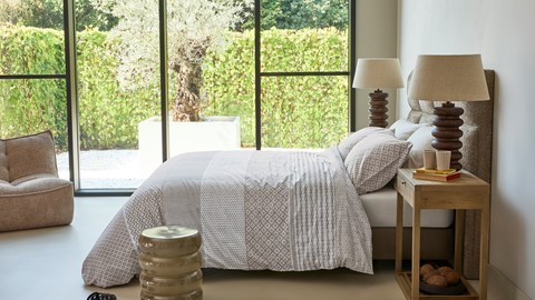 Dekbedovertrek Fransesco, sand