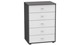 Commode Tokio met 5 laden, havana/wit