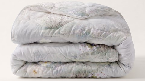HappyBed Flower - dekbed zonder overtrek, beige