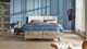 Boxspring Attraktiv Lykka verstelbaar met gestoffeerd matras