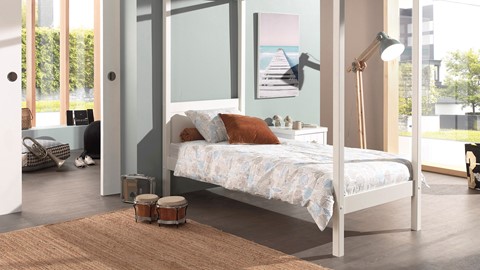 Hemelbed Pino, wit