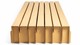Paper Bed met Easy Pocket matras, bruin