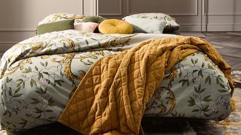 Sprei Billie, geel