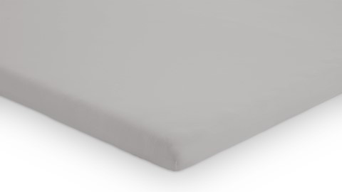 Hoeslaken B Bright Jersey splittopper, lichtgrijs