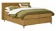 Opbergbox Citrine met gestoffeerd matras, ocre
