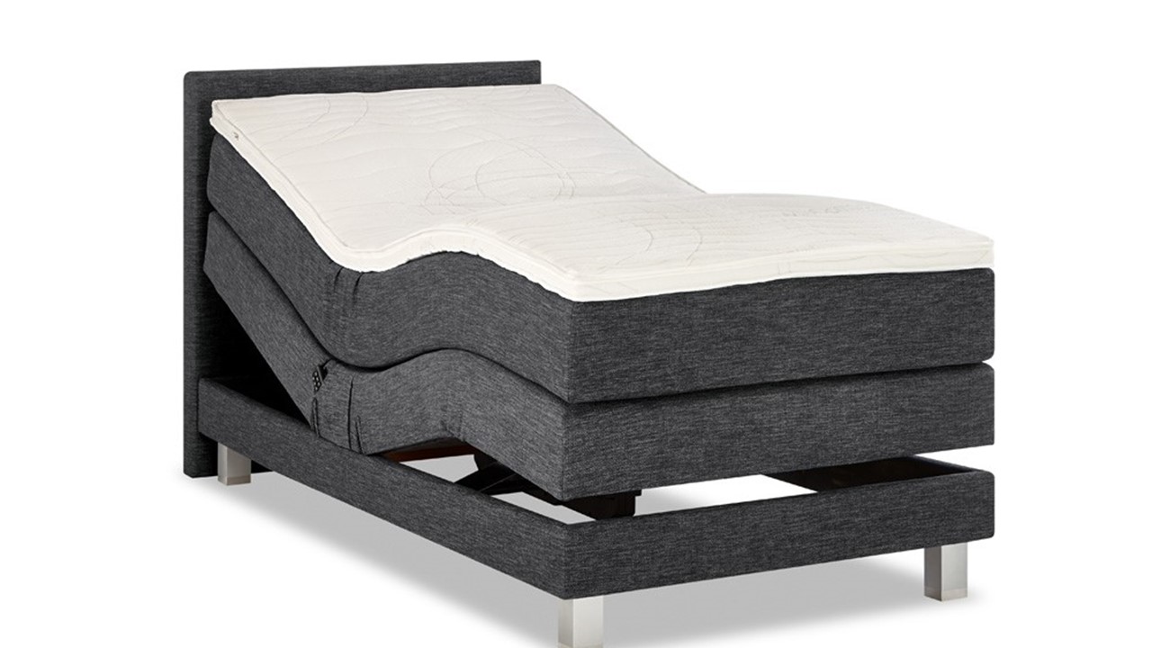 schaal optocht Verward zijn boxspring Trento verstelbaar met gestoffeerd matras | Beter Bed