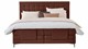 Boxspring Jade verstelbaar met gestoffeerd matras, copper