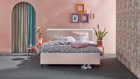 Opbergbed Jade, pale