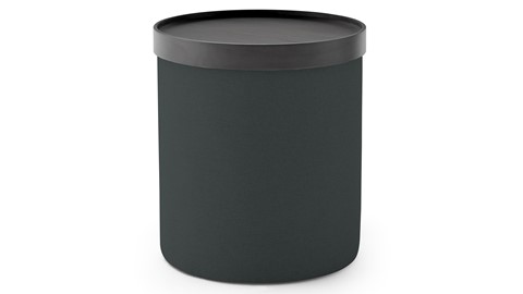 Hocker Karlsson inclusief dienblad, anthracite/ash grey