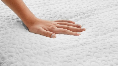 Pocketveermatras B Bright 5100 en 5150 koudschuim afdeklaag