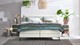 Boxspring Quartz verstelbaar met gestoffeerd matras, rpes 01