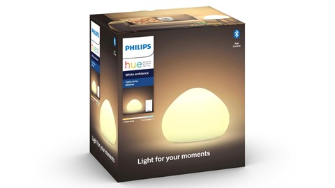 Verlichting Philips Hue Wellner tafellamp White Ambiance Wit