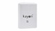 Molton splittopper, wit
