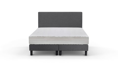 Boxspring Cisano vlak met Silver Pocket Deluxe Foam matras