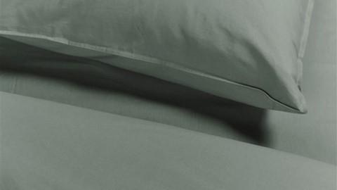 Dekbedovertrek Cotton Uni, green