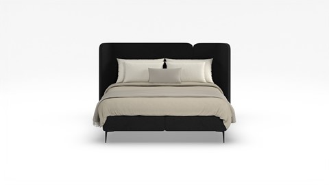 Boxspring Mesa met Kårlsson Excellence medium matras, grey