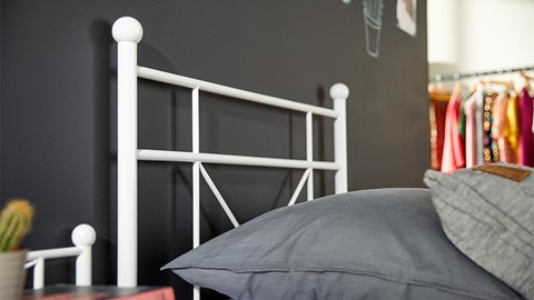 Bed Milano, wit