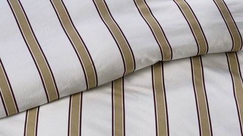 Dekbedovertrek Fun Stripe, zand