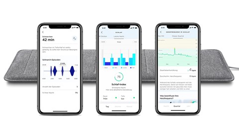 Sleep tracker Sleep Analyzer, grijs