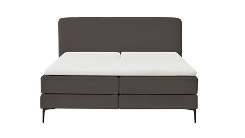 Boxspring Quartz vlak met gestoffeerd matras, rpes 92