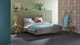 Bed Emerald, taupe