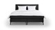 Box Cambridge met gestoffeerd matras, zwart