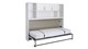 Opklapbed Albero met bovenbouw, wit