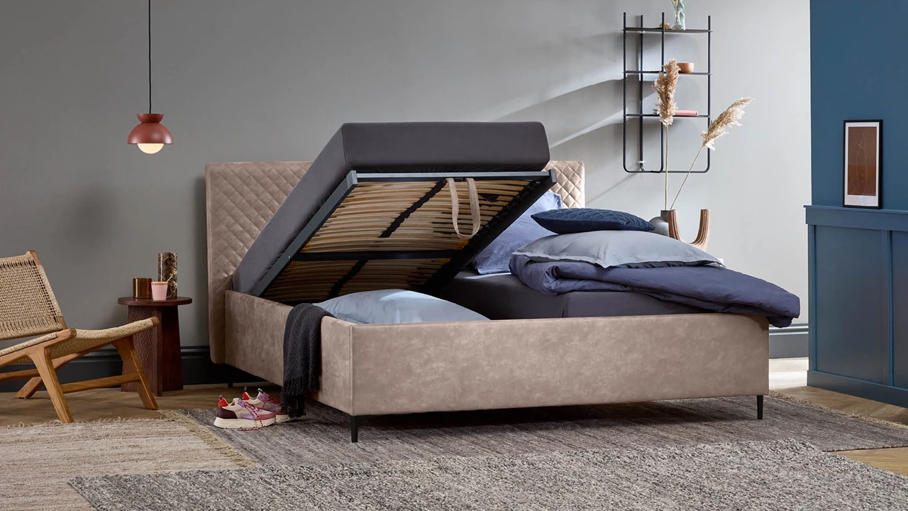beter bed Bed Diamond met opbergruimte
