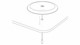 draadloze oplader 10W, wit