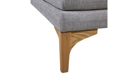 Bed Element Mind vlak met Cool Motion 6 matrassen, natural
