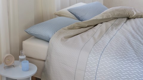 Dekbedovertrek Archer, blue