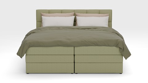 Opbergboxspring Jade - Bold touch, green